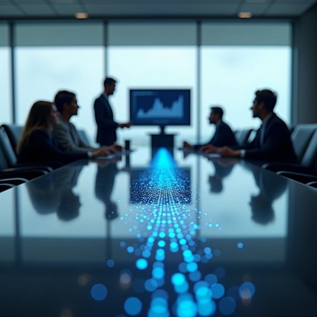 Founder working on a laptop